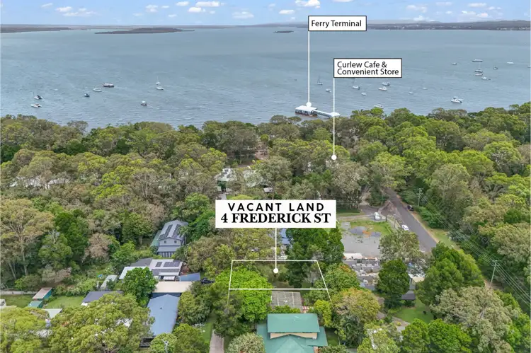 Second view of Homely land listing, 4 Frederick Street, Coochiemudlo Island QLD 4184