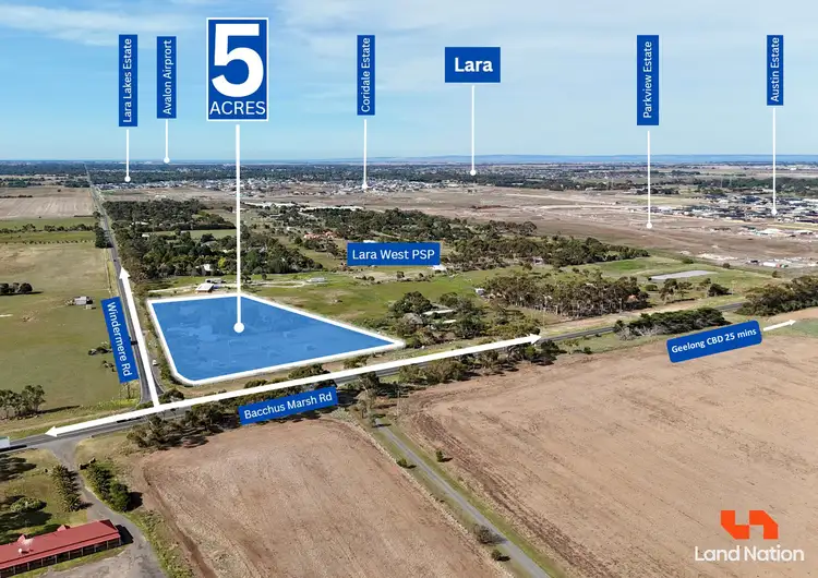 Main view of Homely rural property listing, 870 Bacchus Marsh Road, Lara VIC 3212