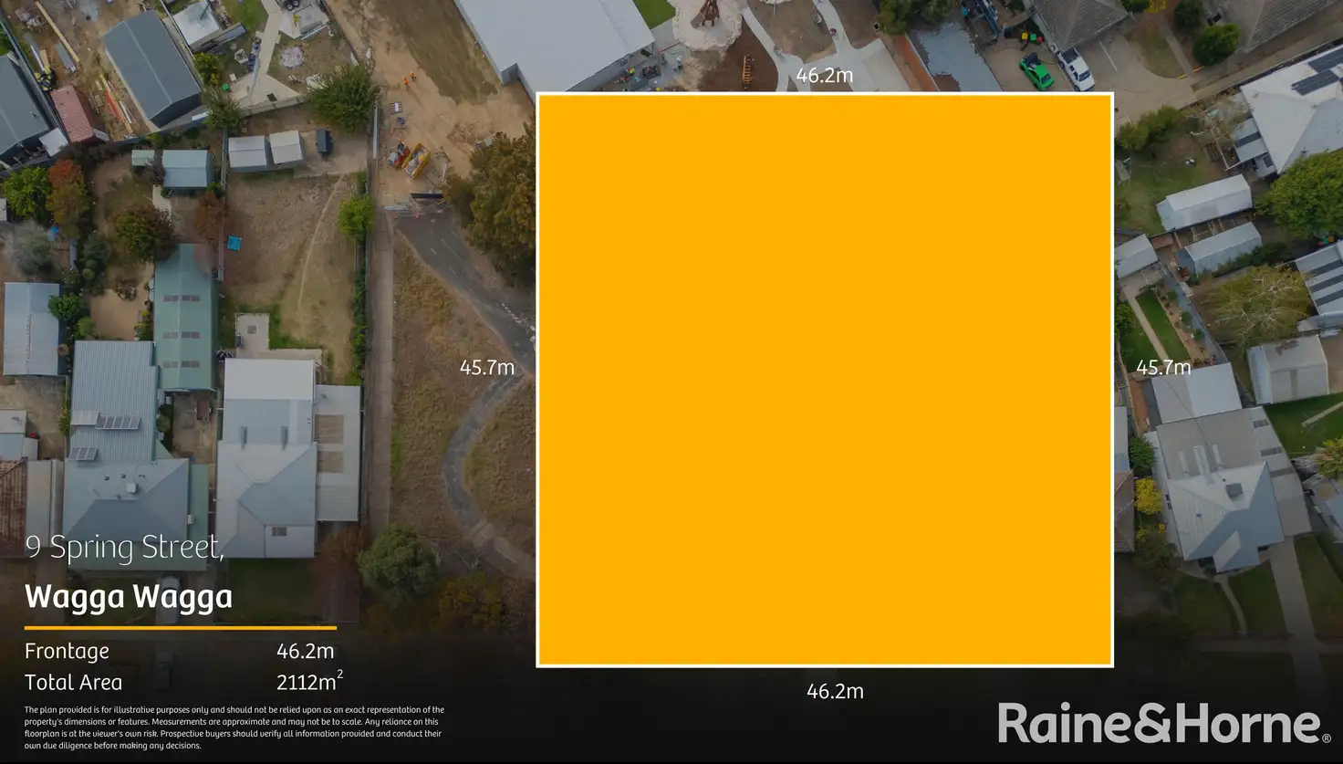 Main view of Homely land listing, 9 Spring Street, Wagga Wagga NSW 2650