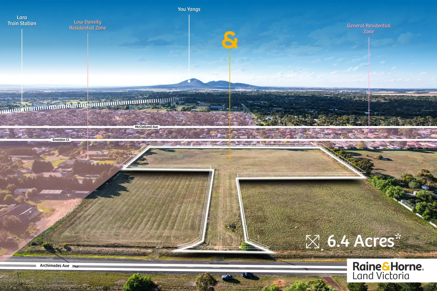 Main view of Homely land listing, 115-117 Archimedes Avenue, Lara VIC 3212