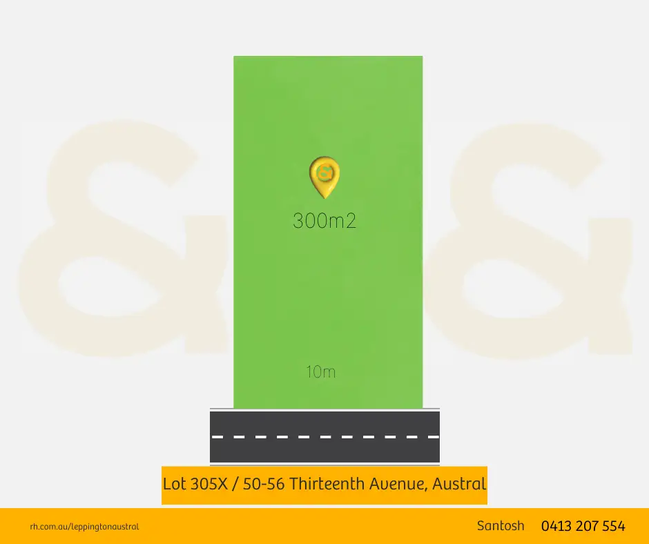 Main view of Homely land listing, LOT 305X, 50-56 Thirteenth Avenue, Austral NSW 2179