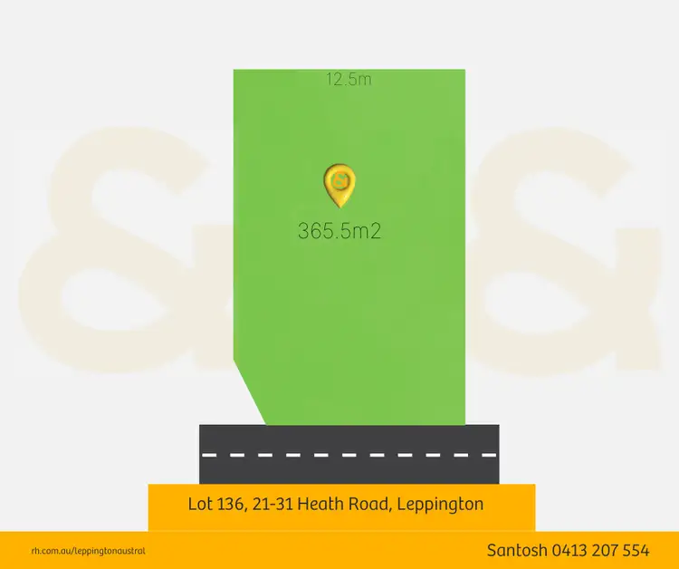 Main view of Homely land listing, LOT 136, 21-31 Heath Road, Leppington NSW 2179