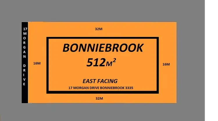 Main view of Homely land listing, 17 Morgan Drive, Bonnie Brook VIC 3335