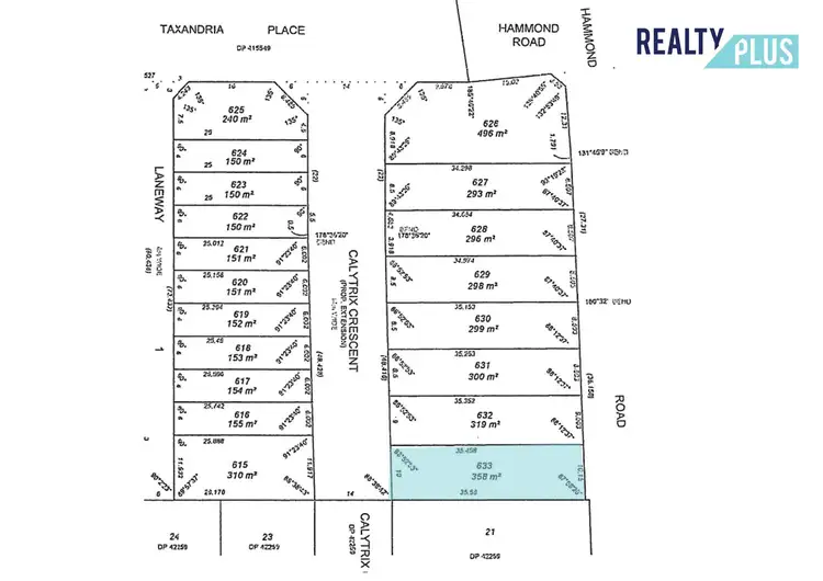 Second view of Homely land listing, LOT 633, 32 Calytrix Crescent, Success WA 6164
