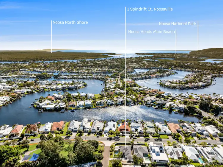 Second view of Homely house listing, 1 Spindrift Court, Noosaville QLD 4566