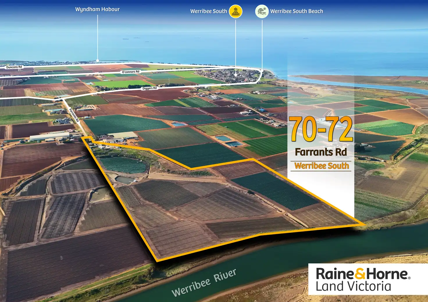 Main view of Homely rural property listing, 70-72 Farrants Road, Werribee South VIC 3030