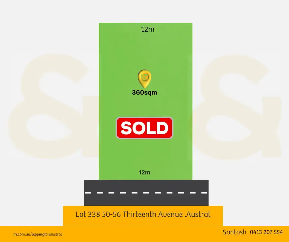 Main view of Homely land listing, LOT 338, 50-105 Thirteenth Avenue, Austral NSW 2179