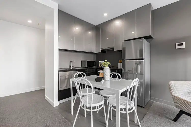 Third view of Homely apartment listing, 407/41 Batman Street, West Melbourne VIC 3003