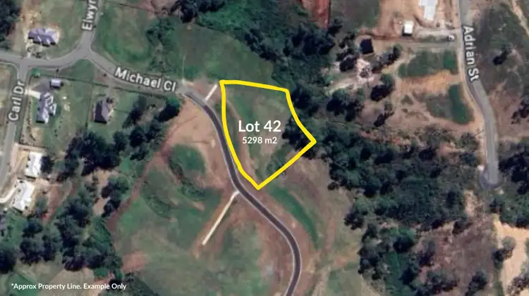 Second view of Homely land listing, LOT 42 Michael Close, Cedar Vale QLD 4285