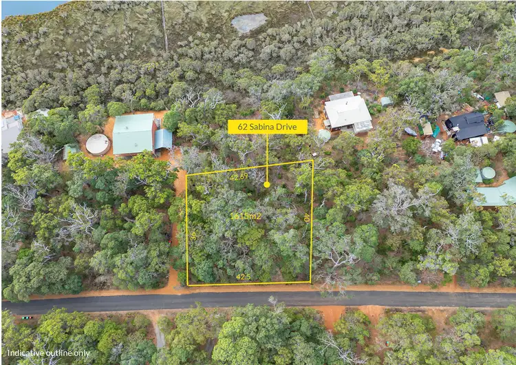 Main view of Homely land listing, 62 Sabina Drive, Molloy Island WA 6290