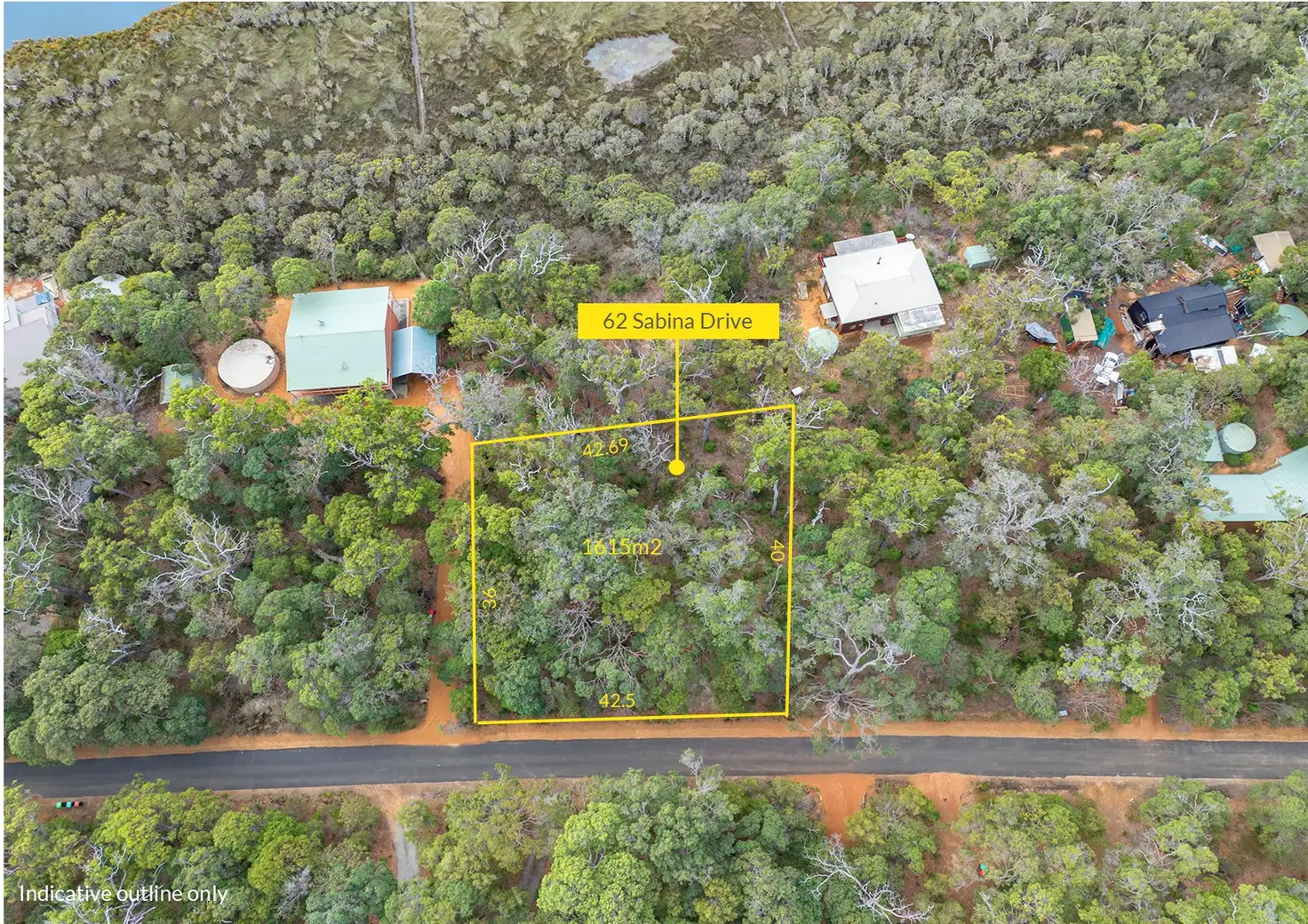 Main view of Homely land listing, 62 Sabina Drive, Molloy Island WA 6290