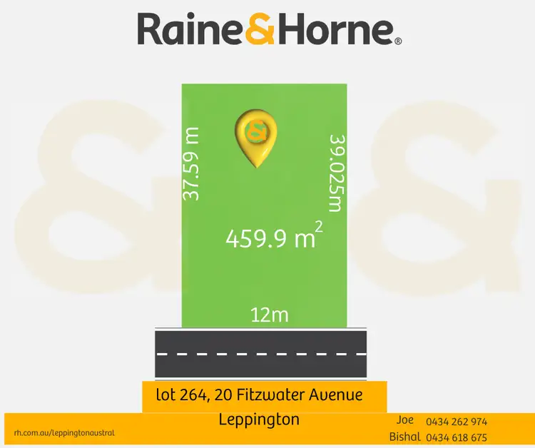 LOT 264, 20 Fitzwater Avenue, Leppington NSW 2179