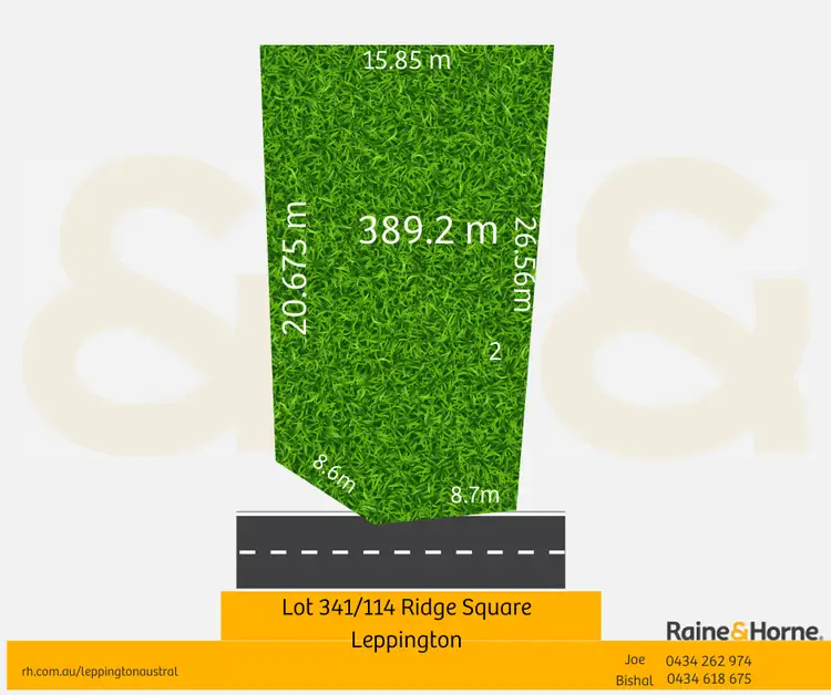 Main view of Homely land listing, LOT 341 Ridge Square, Leppington NSW 2179