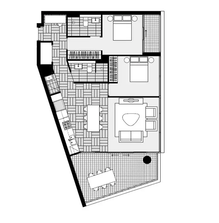 Fourth view of Homely apartment listing, 203/9 Archibald Avenue, Waterloo NSW 2017