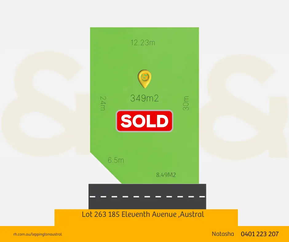 Main view of Homely land listing, LOT 263, 185 Eleventh Avenue, Austral NSW 2179
