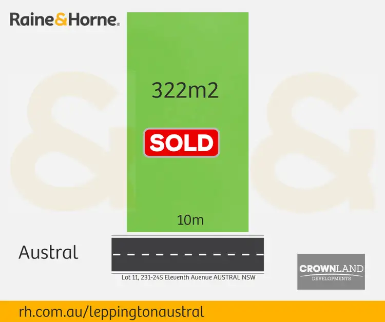 Main view of Homely land listing, LOT 11, 231-245 Eleventh Avenue, Austral NSW 2179