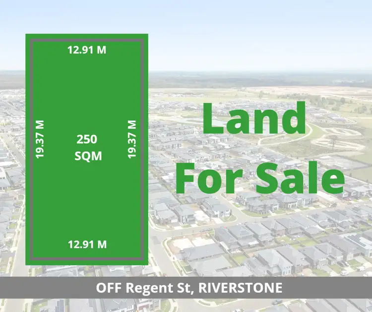 Main view of Homely land listing, Lot 28, 146 Regent Street, Riverstone NSW 2765