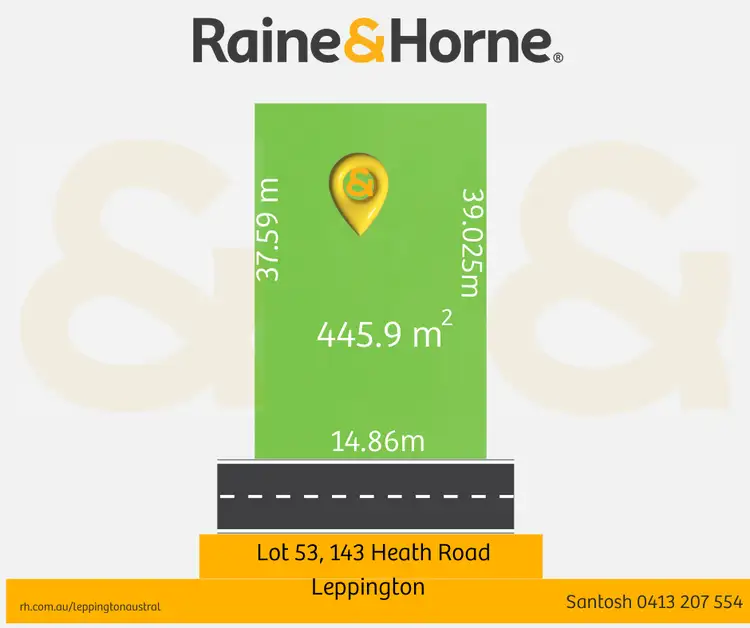 LOT 53, 143 Heath Road, Leppington NSW 2179