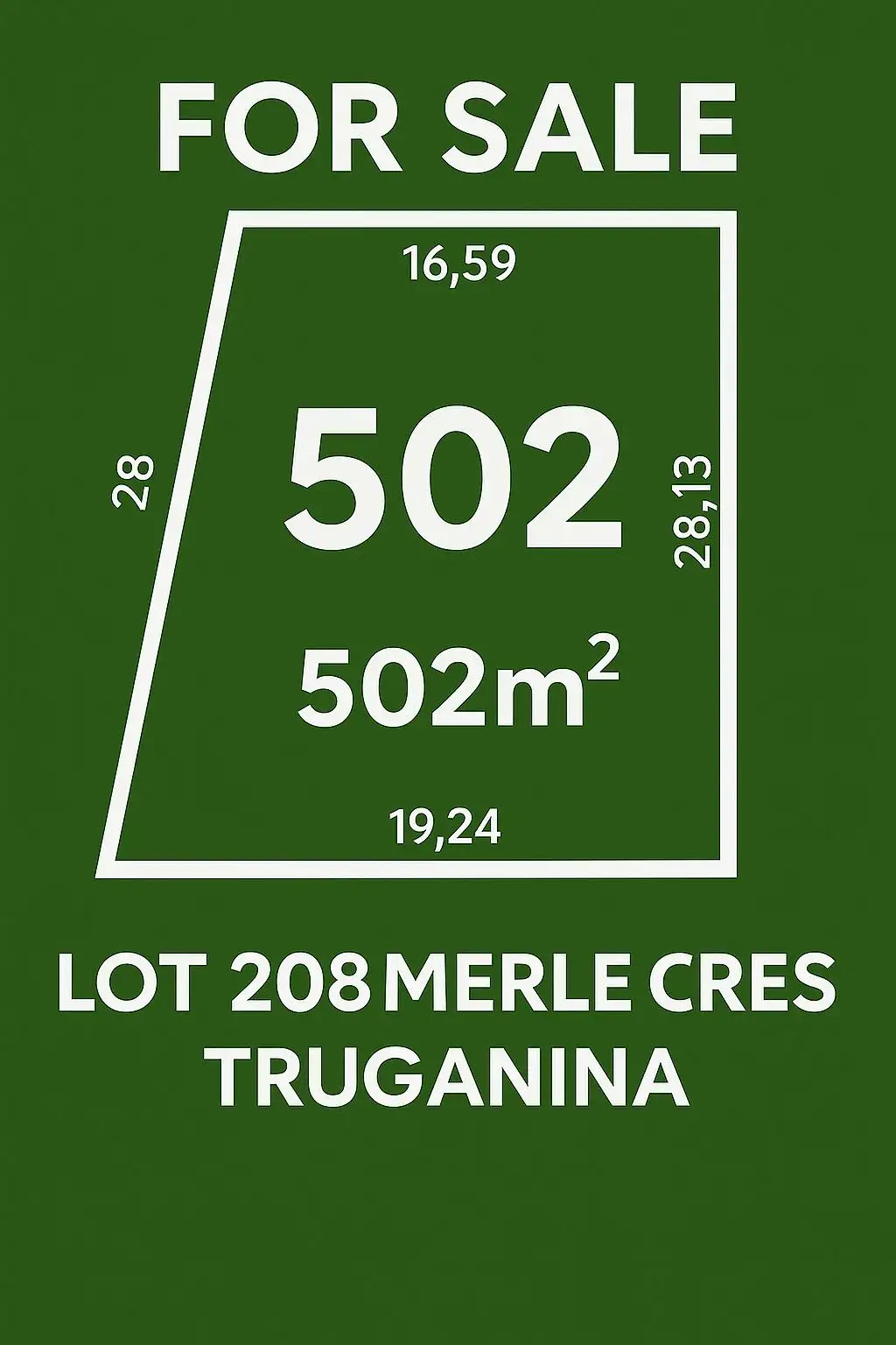 Main view of Homely land listing, LOT 208 Merle Crescent, Truganina VIC 3029