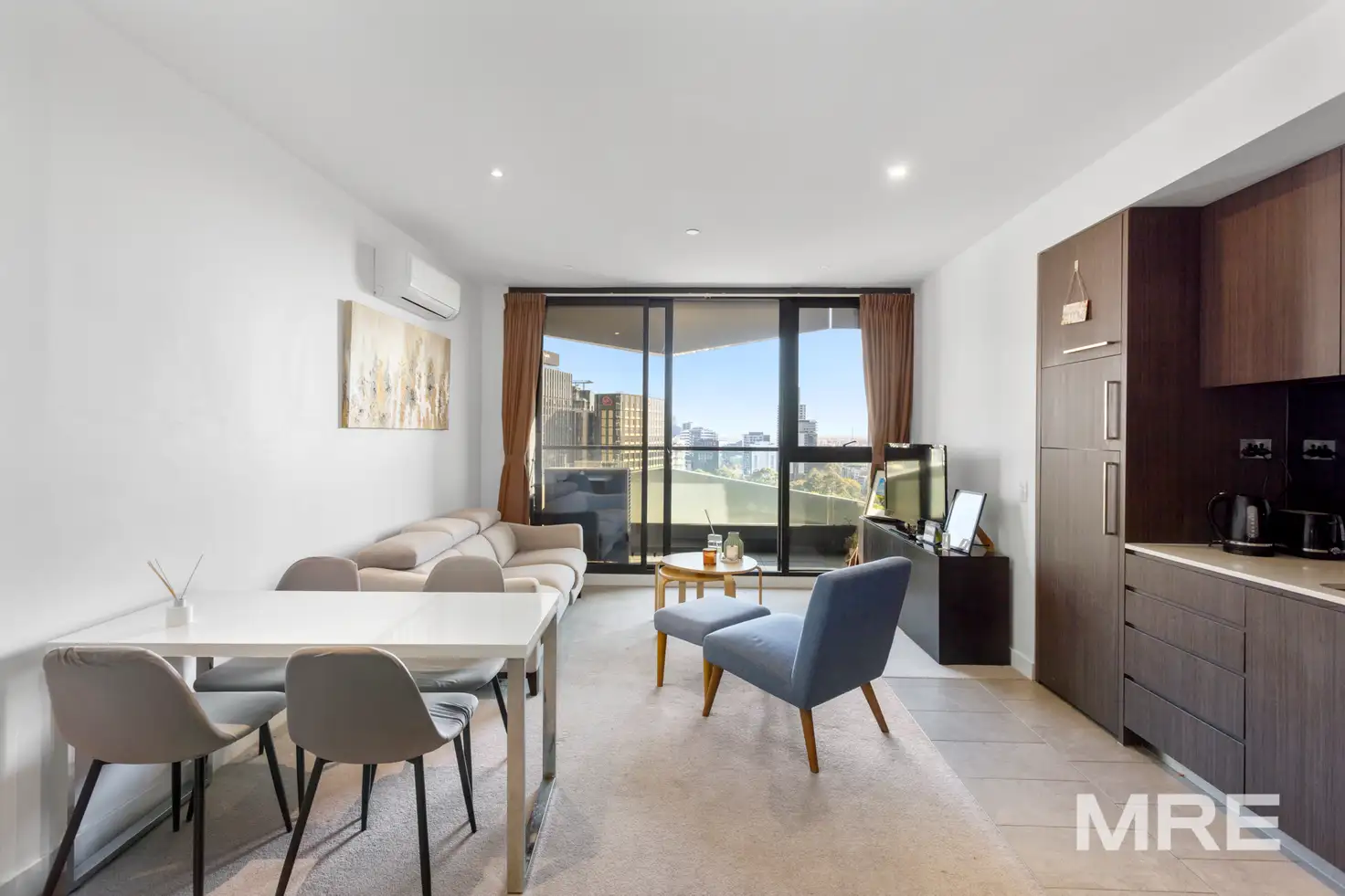 Main view of Homely apartment listing, 2214/155 Franklin Street, Melbourne VIC 3000