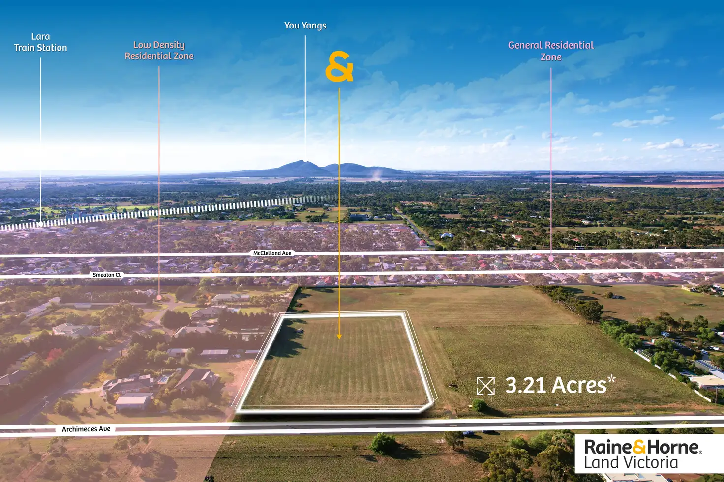 Main view of Homely land listing, 105-113 Archimedes Avenue, Lara VIC 3212
