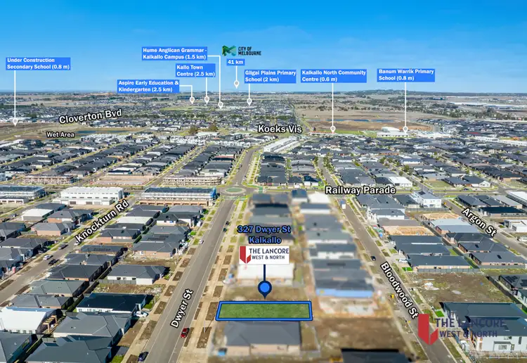 Second view of Homely land listing, 327 Dwyer Street, Kalkallo VIC 3064