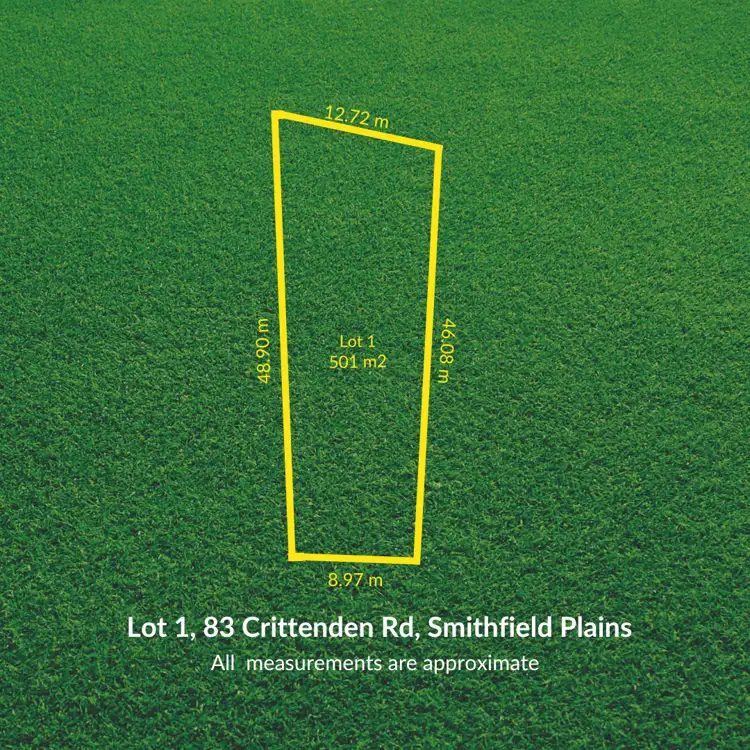 Main view of Homely land listing, LOT 1, 83 Crittenden Road, Smithfield Plains SA 5114