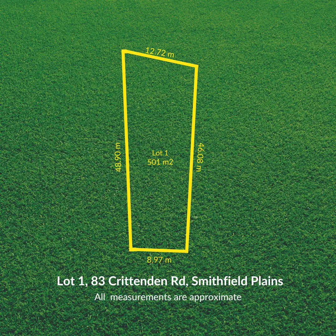 Main view of Homely land listing, LOT 1, 83 Crittenden Road, Smithfield Plains SA 5114