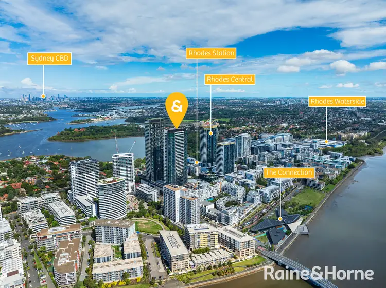 Main view of Homely apartment listing, 1602/35 Marquet Street, Rhodes NSW 2138