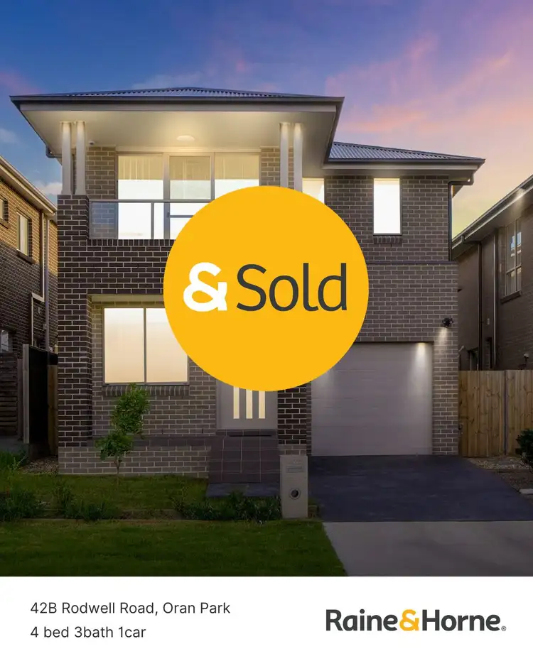 Second view of Homely house listing, 42B Rodwell Road, Oran Park NSW 2570
