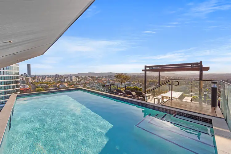 Main view of Homely apartment listing, 1701/365 Saint Pauls Terrace, Fortitude Valley QLD 4006