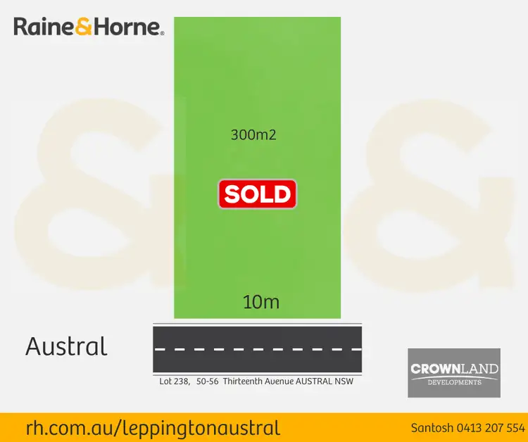 LOT 238, 50-56 Thirteenth Avenue, Austral NSW 2179