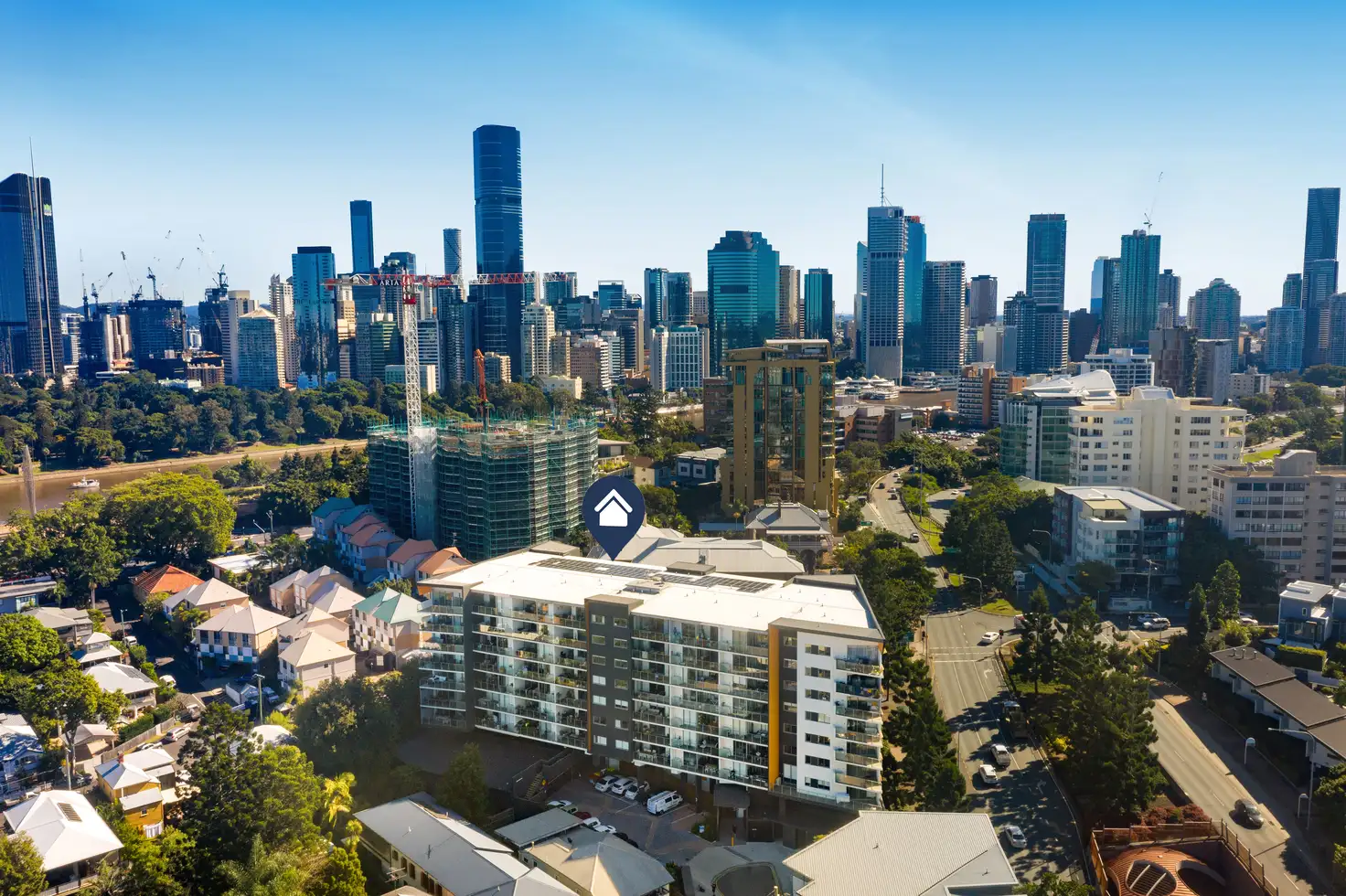Main view of Homely apartment listing, 613/50 Connor Street, Kangaroo Point QLD 4169