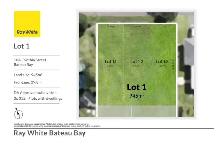 Second view of Homely land listing, LOT 1, 10A Cynthia Street, Bateau Bay NSW 2261