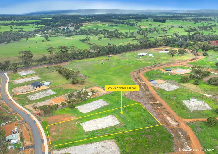 Second view of Homely land listing, 25 Whistler Drive, Karridale WA 6288