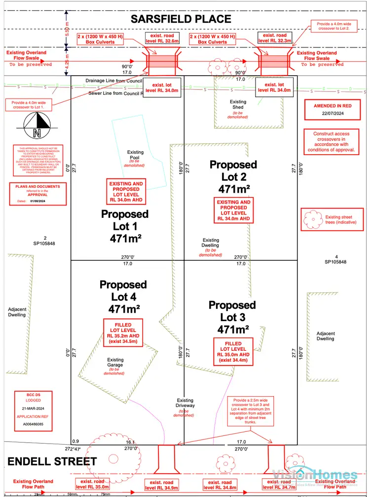 Second view of Homely land listing, LOT 1 SARSFIELD PLACE, Bridgeman Downs QLD 4035