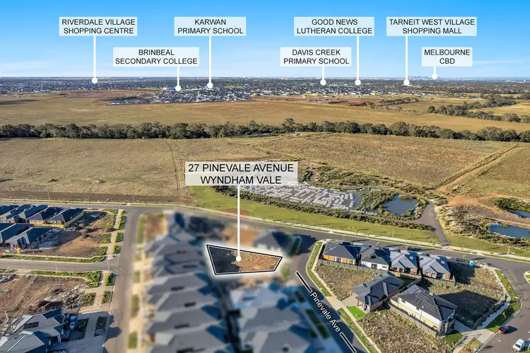 Second view of Homely land listing, 27 Pinevale Avenue, Wyndham Vale VIC 3024