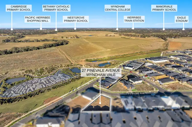Third view of Homely land listing, 27 Pinevale Avenue, Wyndham Vale VIC 3024