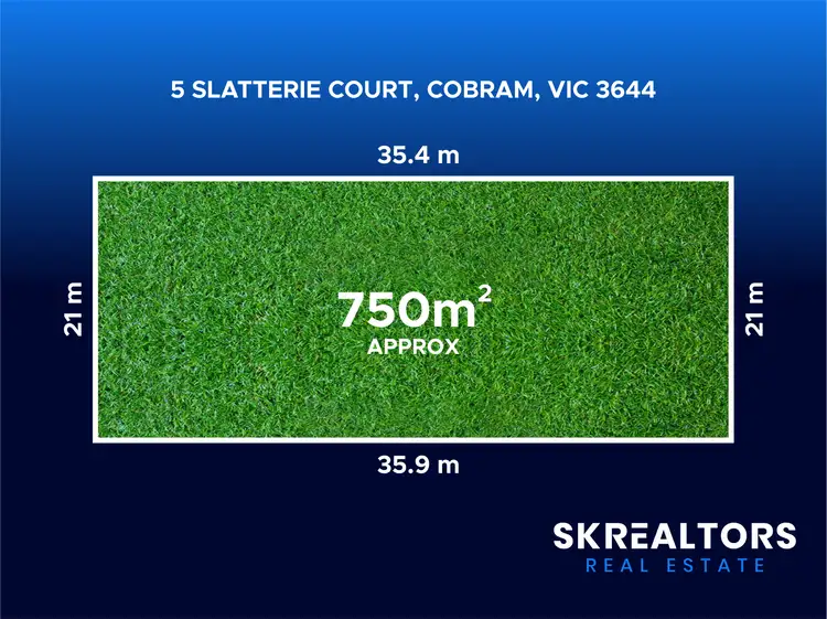 Main view of Homely land listing, 5 Slatterie Court, Cobram VIC 3644
