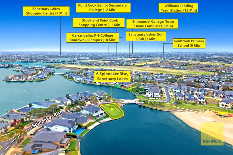 Second view of Homely land listing, 6 Spinnaker Rise, Sanctuary Lakes VIC 3030