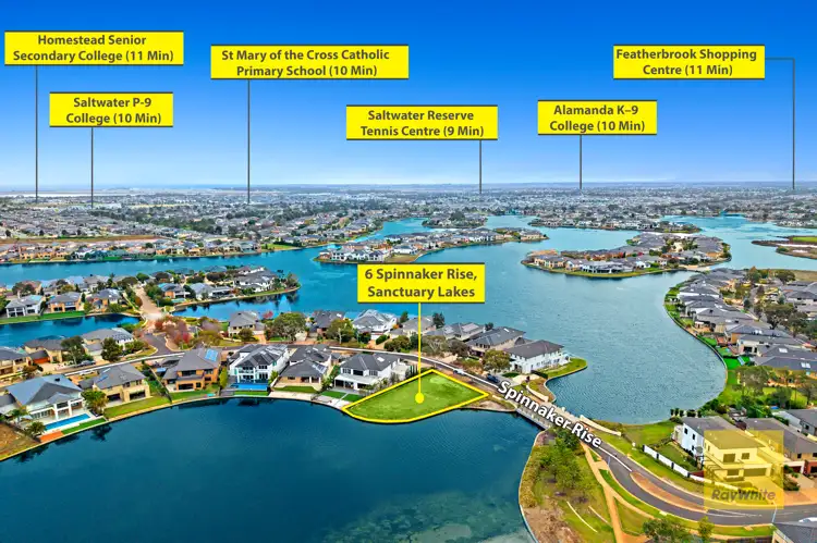 Third view of Homely land listing, 6 Spinnaker Rise, Sanctuary Lakes VIC 3030