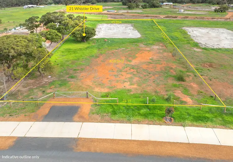 Second view of Homely land listing, 21 Whistler Drive, Karridale WA 6288