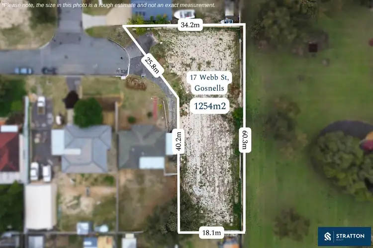 Main view of Homely land listing, 17 Webb Street, Gosnells WA 6110
