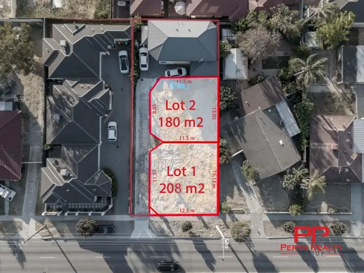 Second view of Homely land listing, 207B Nollamara Avenue, Nollamara WA 6061