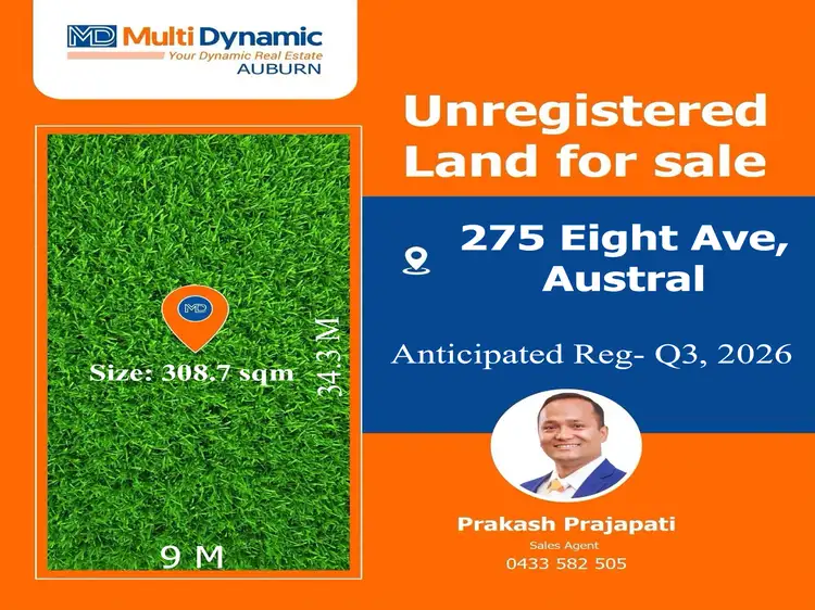 LOT 123, 275 Eight Avenue, Austral NSW 2179