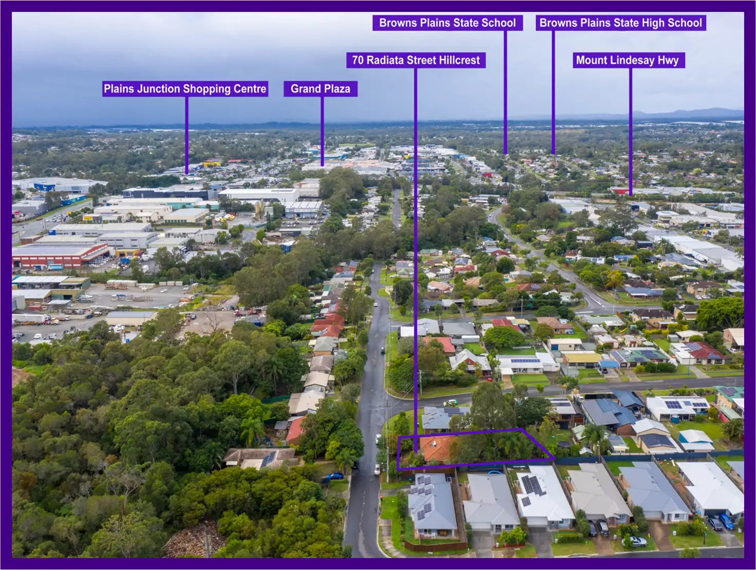 Main view of Homely house listing, 70 Radiata Street, Hillcrest QLD 4118