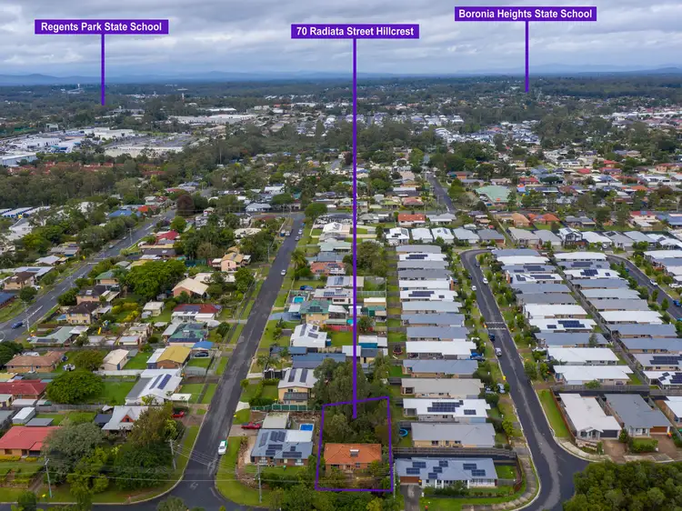 Second view of Homely house listing, 70 Radiata Street, Hillcrest QLD 4118