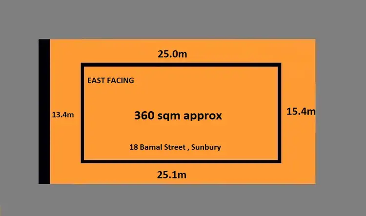 Main view of Homely land listing, 18 Bamal Street, Sunbury VIC 3429