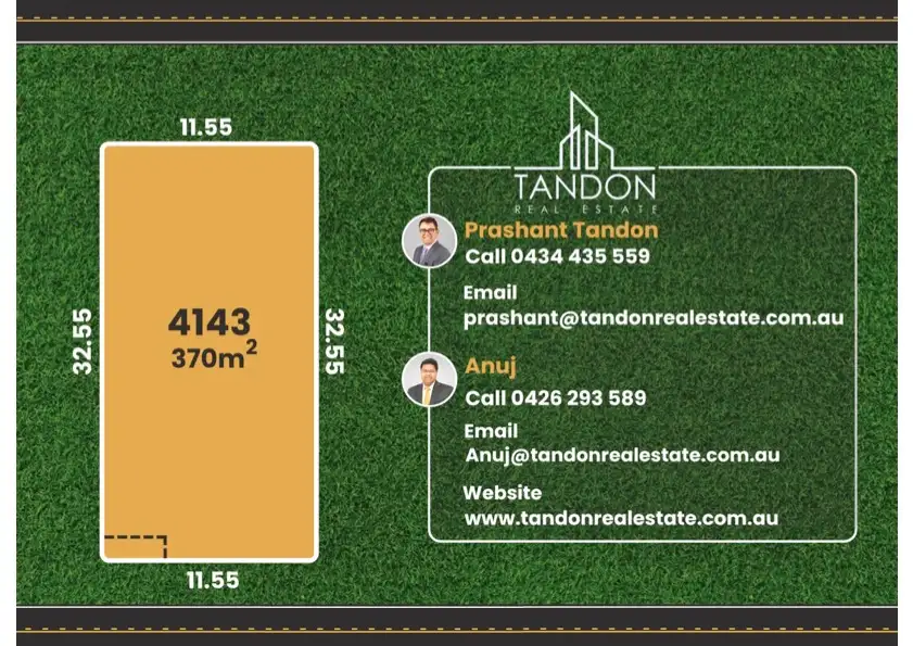 Main view of Homely land listing, Lot 4143 Merrijig Street, Werribee VIC 3030