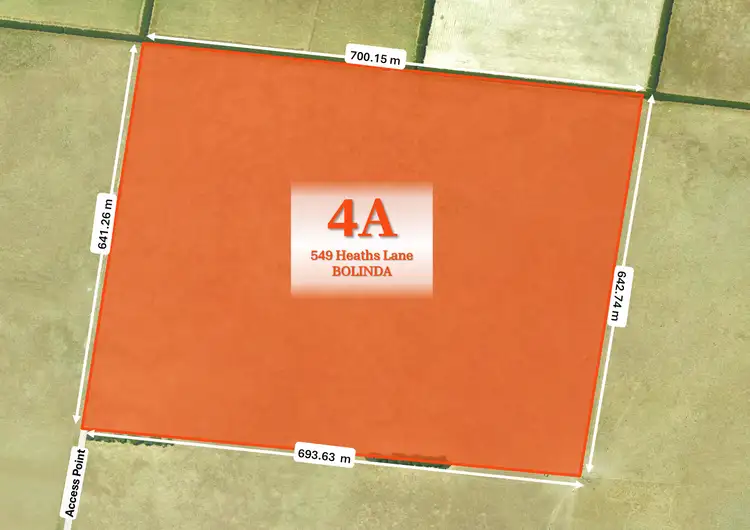 Second view of Homely rural property listing, 4A/549 Heaths Lane, Bolinda VIC 3432